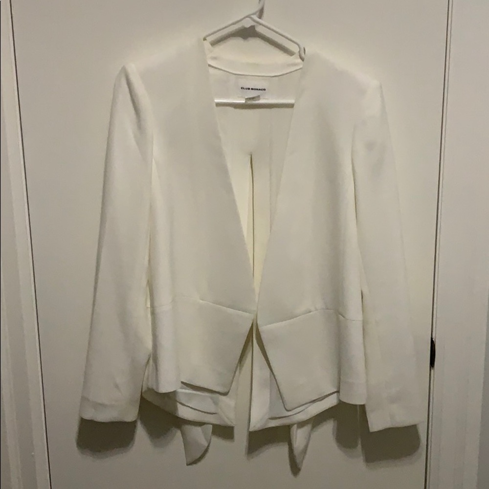 Club Monaco White Blazer - EUC